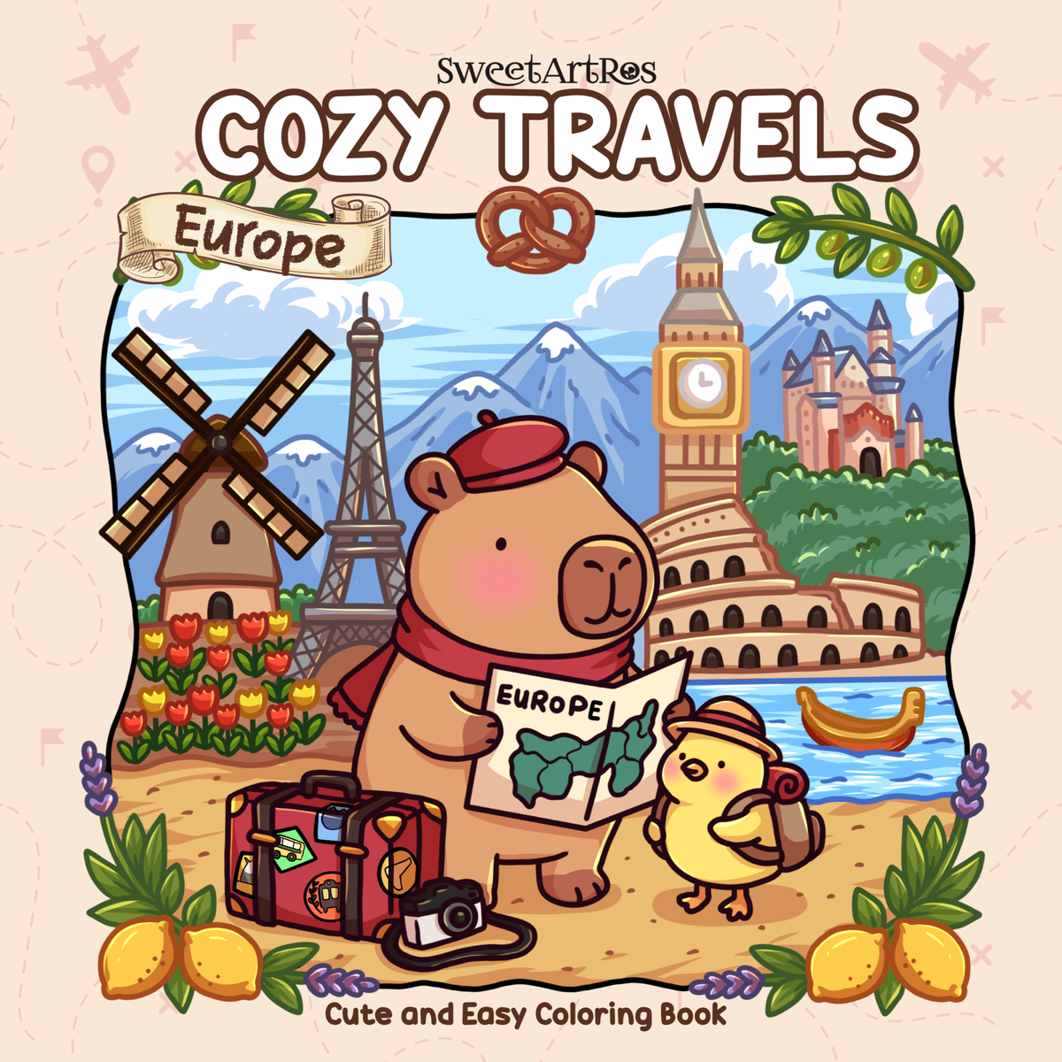 Little Capybara: Cozy Travels Europe