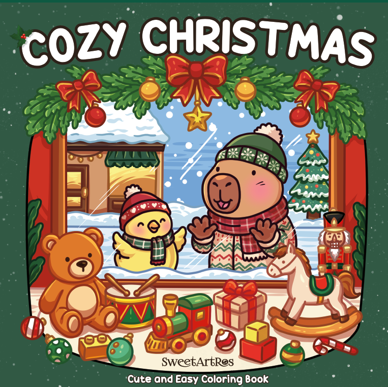 Little Capybara - Cozy Christmas