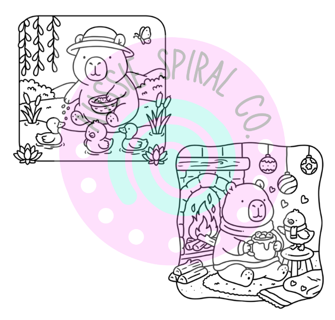 Little Capybara: Cozy Seasons